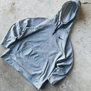 Nike Grey Thermal Hoodie – Size Large